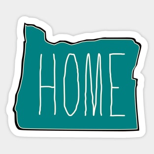 Oregon My home Sticker